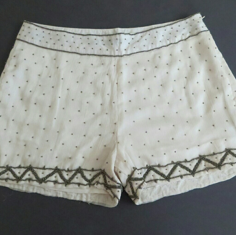 Mischa Barton Beaded Shorts